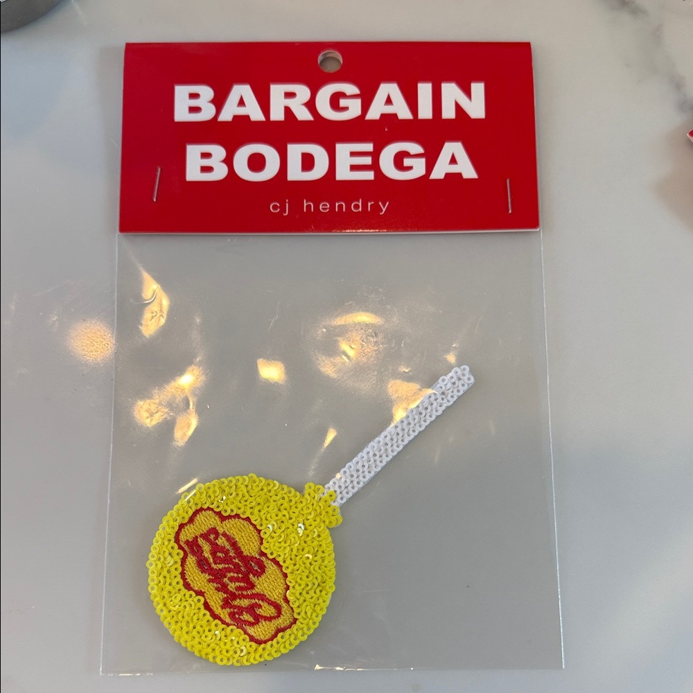 Cj Hendry Bargain Bodega Sequin Lollipop Patch